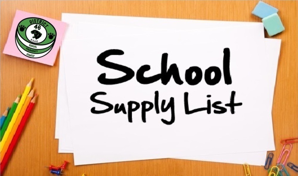 School Supply Lists
