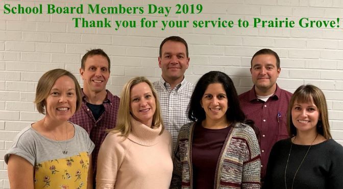 School Board Members Day, November 15,  2019