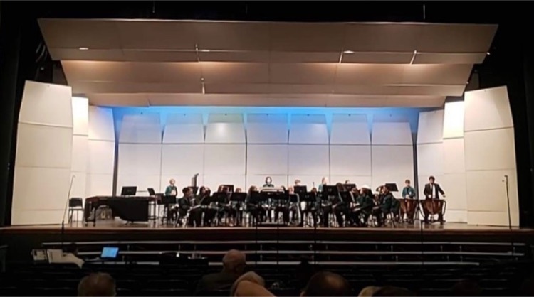 Advanced Band on stage