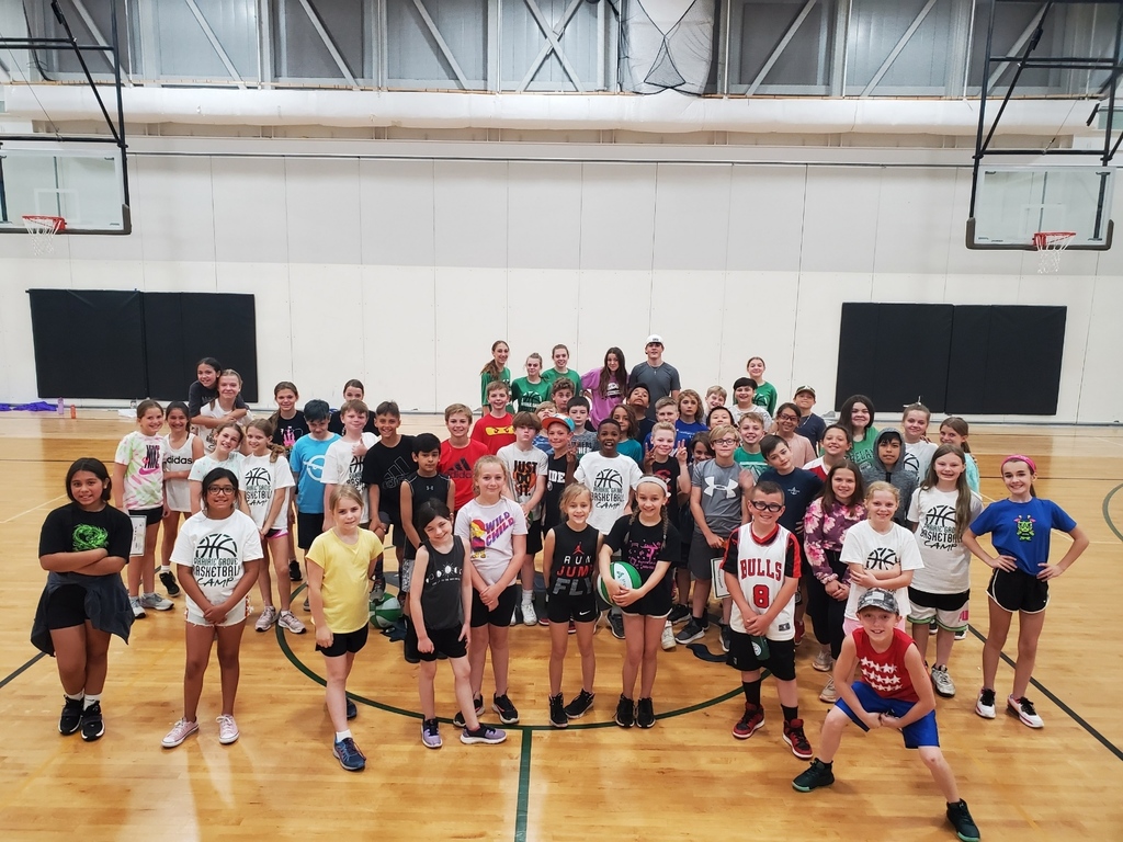 5th & 6th grade Basketball Camp Athletes!