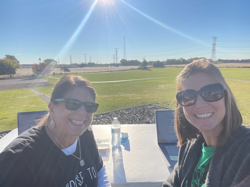 Looking forward to seeing our students outdoors today!