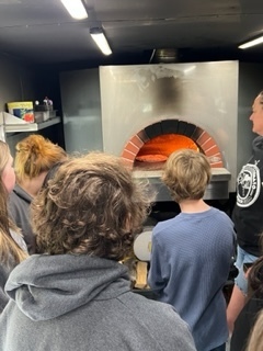 Wood Fired pizza cooks in 90 seconds! 