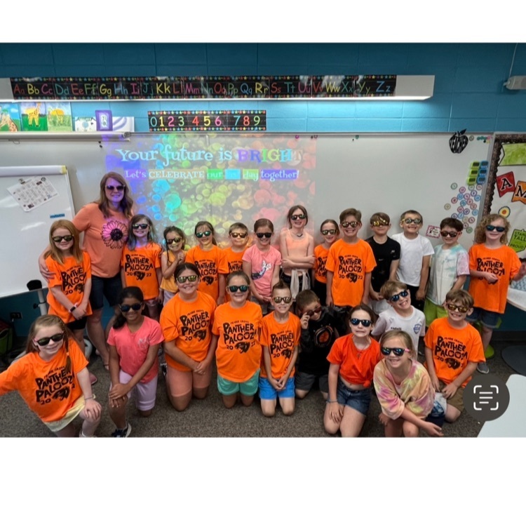  The future is bright for these 2nd graders 😎 and they are ready for summer ☀️ 